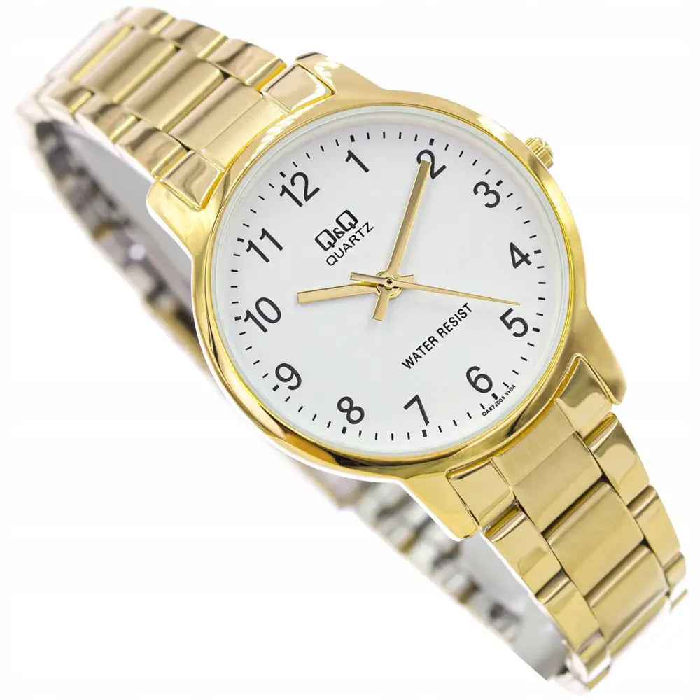 Dameklokke Qq Qa47j004y Gull Klassisk til Hverdags