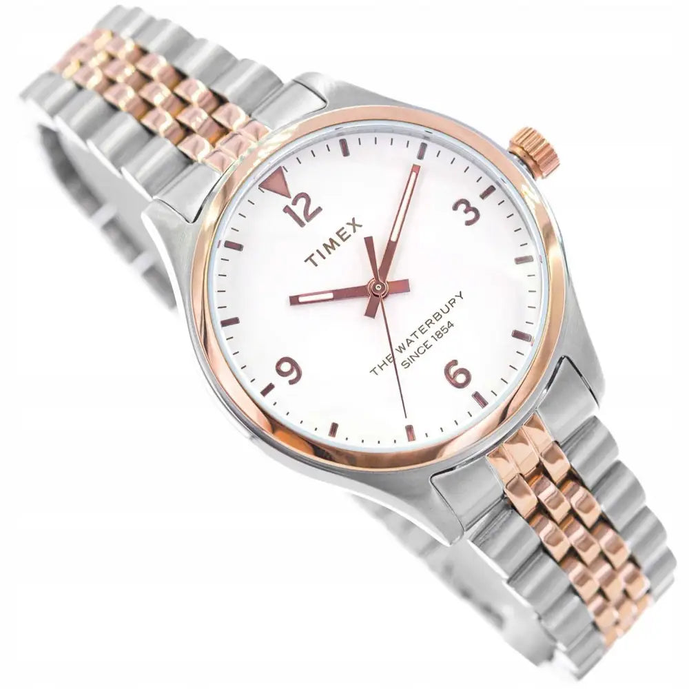 Dameklokke Timex Tw2t49200 Klassisk Indiglo