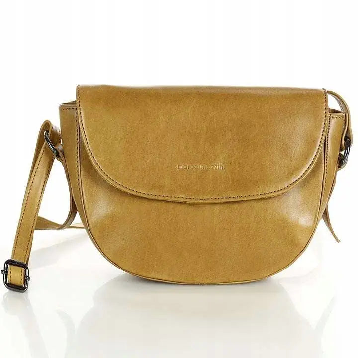 Dameveske Halvmåneformet Skinn Skulderveske