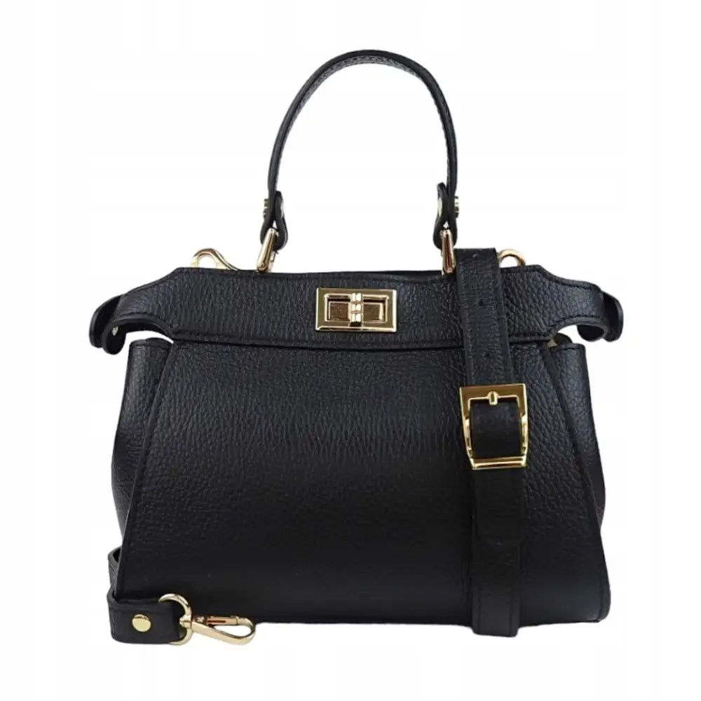 Dameveske i Glatt Skinn Judy Svart