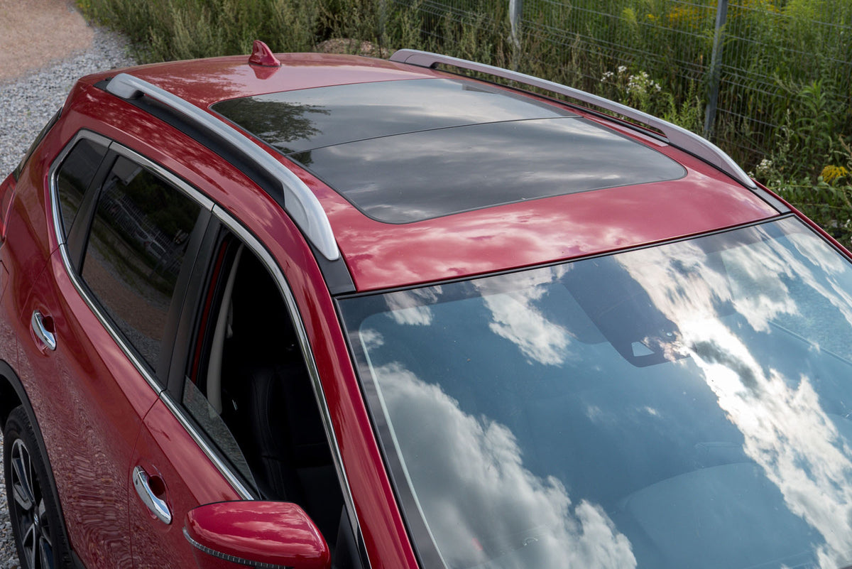 Takrails Ventshield til Nissan X-TRAIL III (T32) 2013-2021 i aluminium og ABS