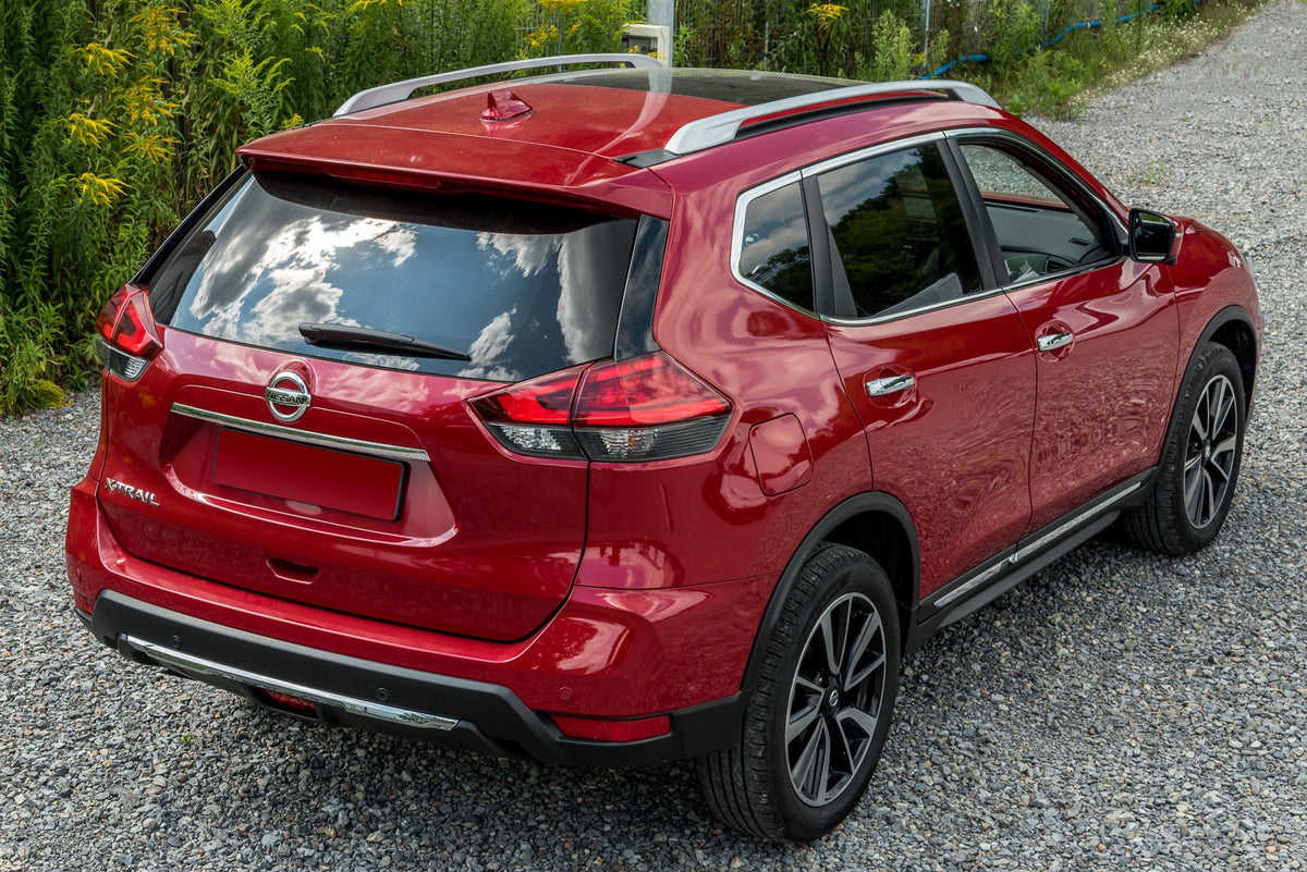 Takrails Nissan X-TRAIL III (T32) Ventshield (2013-2021) - sett forfra