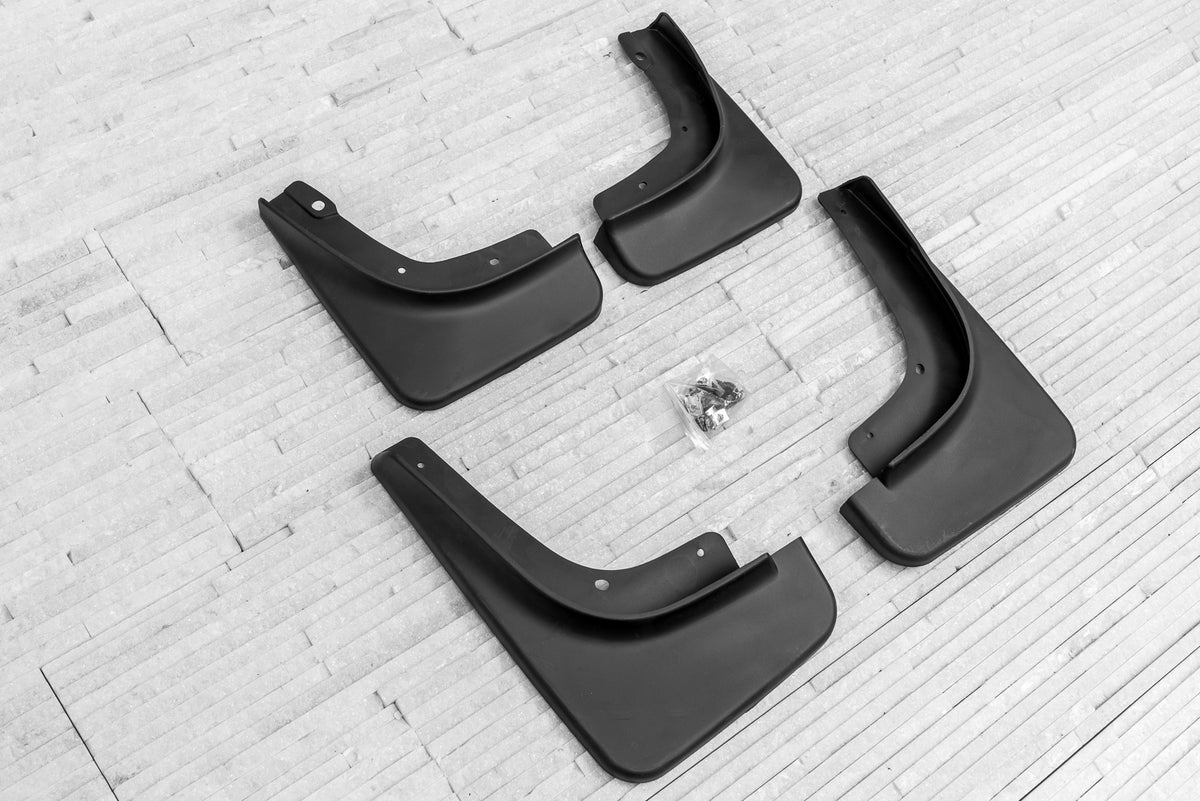 Ven-Tuning skvettlapp til Jeep Compass II – svart ABS-materiale