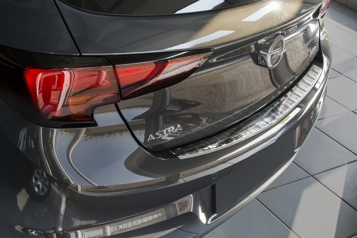 Avisa bakfangerbeskytter til Opel Astra K Sports Tourer – laser skjært rustfritt stål