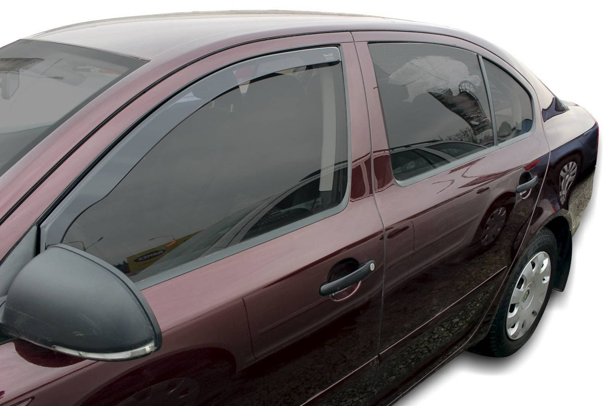 Heko vindavviser til Skoda Octavia II – transparent og sort
