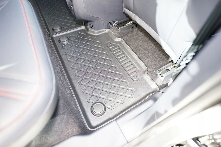 Gulvmatter Ford Mustang Mach-E (2020-) – TPE antiskli luktfrie - detaljer