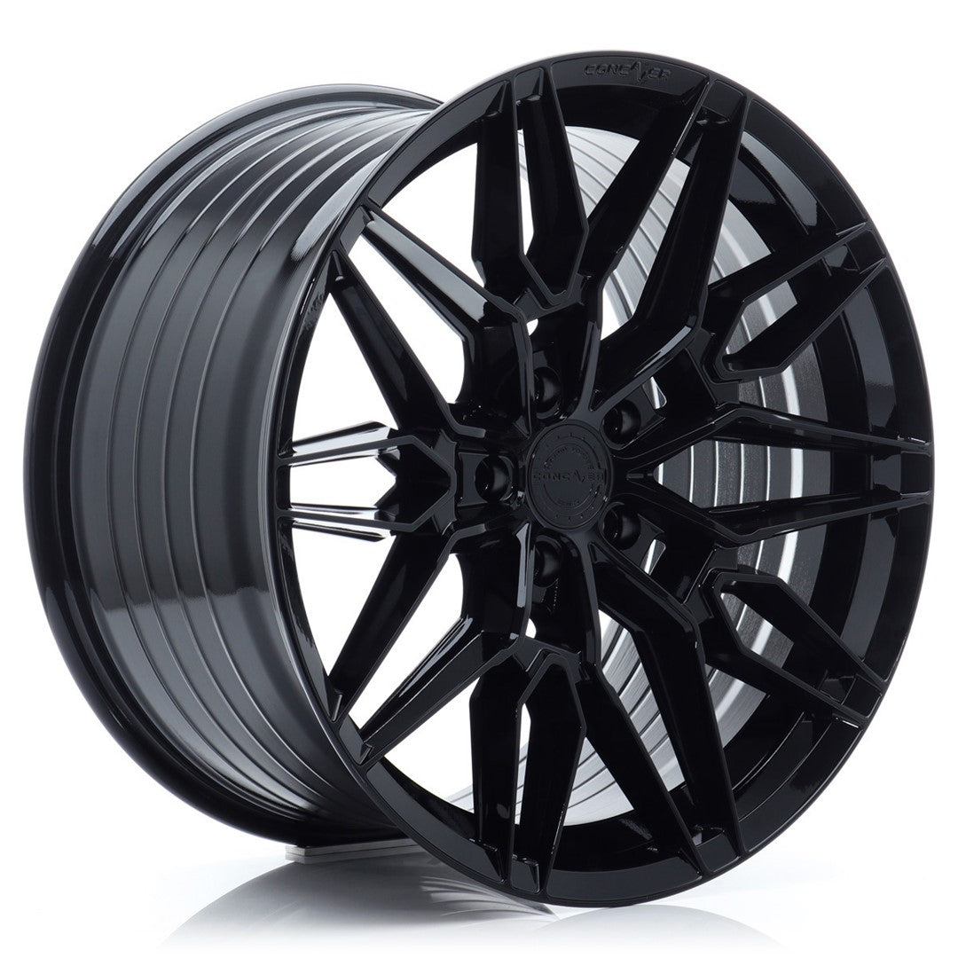 Felg Concaver CVR6 22x9" Platinum Black – sett forfra