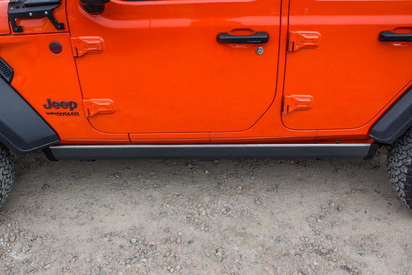 Stigtrinn Jeep Wrangler JL Ventshield (2017-) - sett forfra