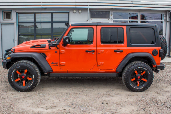 Stigtrinn Jeep Wrangler JL Ventshield (2017-) - sett bakfra