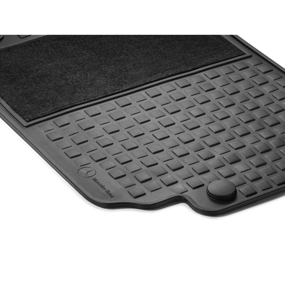 Gulvmatter Mercedes R (W251) (2005-2013) – TPE Gummi | Mercedes OEM - sett forfra