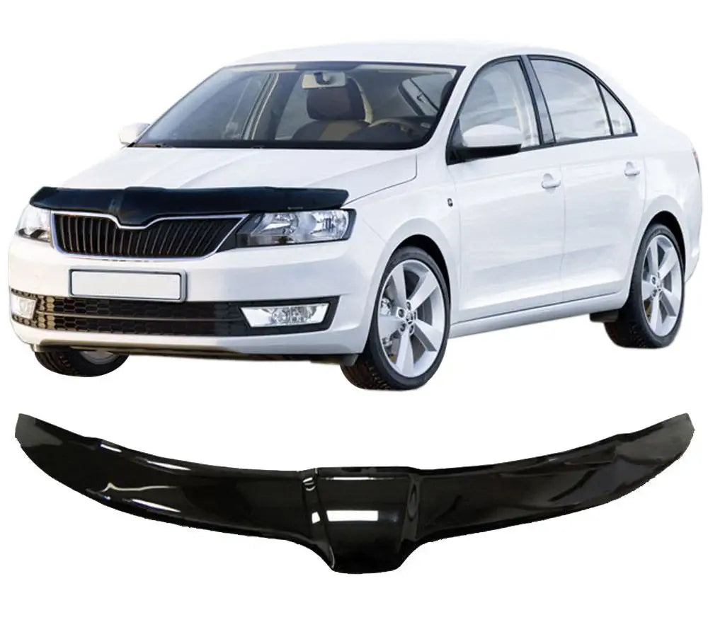 Scoutt panserbeskytter i akryl til Skoda Rapid (2012-2019) med enkel montering og steinsprutbeskyttelse