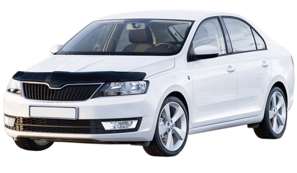 Panserbeskytter Skoda Rapid (2012-2019) - sett bakfra