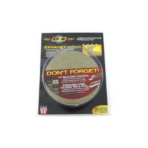 Dei Cool-tape Varmeinnpakning for Eksos 50mm x 4,5m Titanium