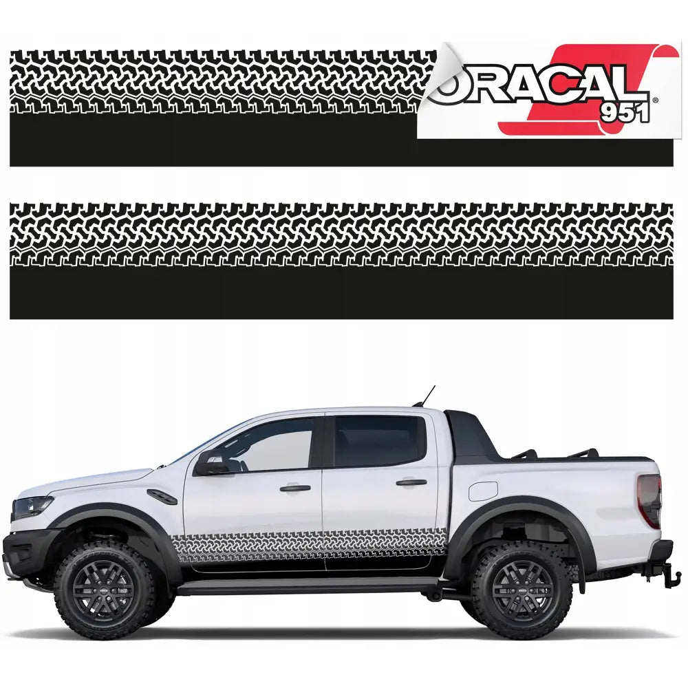 Dekaler for Bilside Mønster Dekk 44x250cm