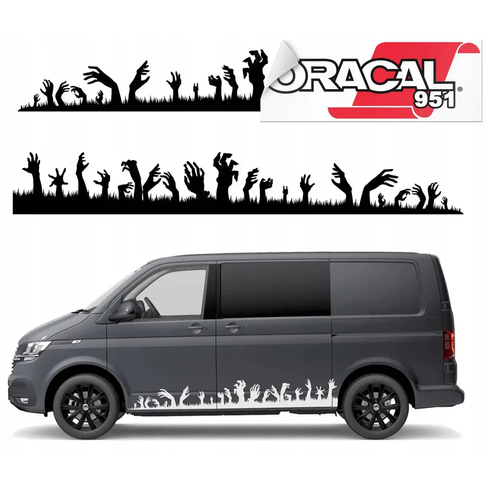 Dekaler for Bilside Zombie Hender 200x27cm