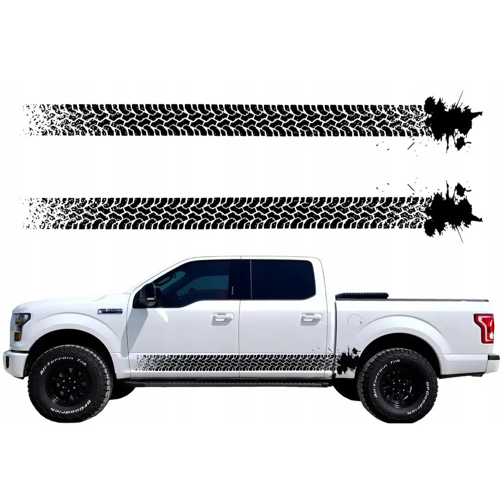 Dekaler til Bilens Side Mønster 200x28cm