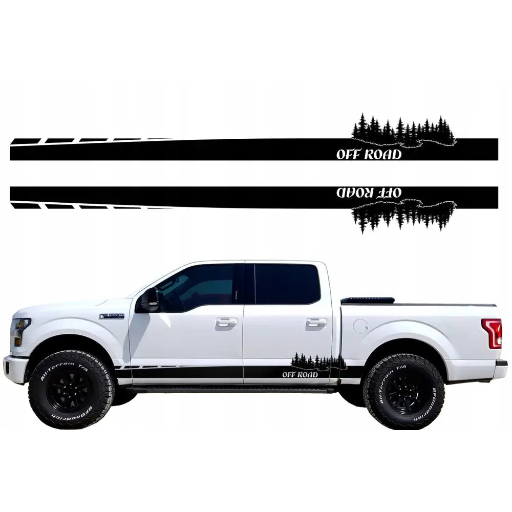 Dekaler til Bilside Skog Off Road 220x21cm