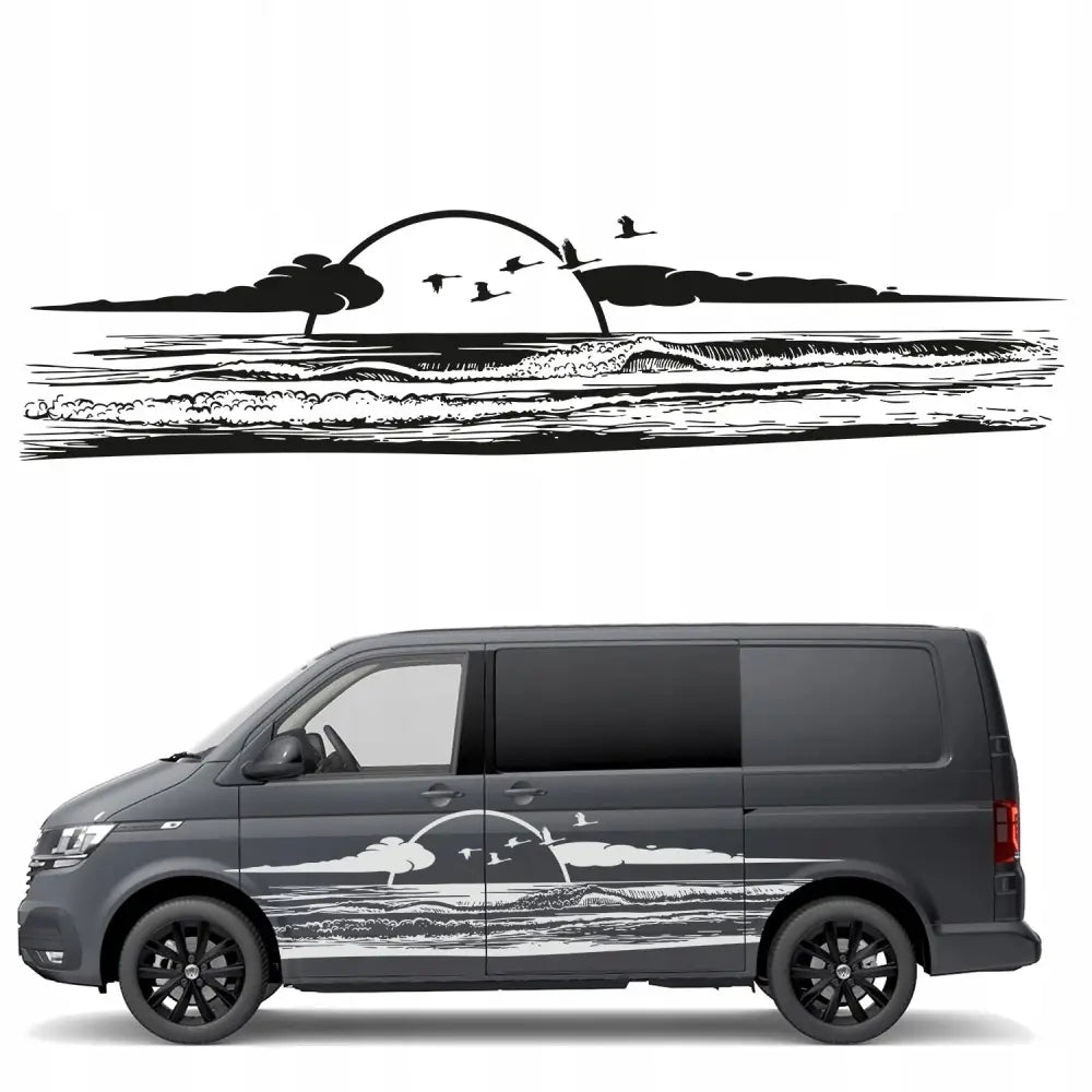 Dekaler til Campingbil Side 270x64cm