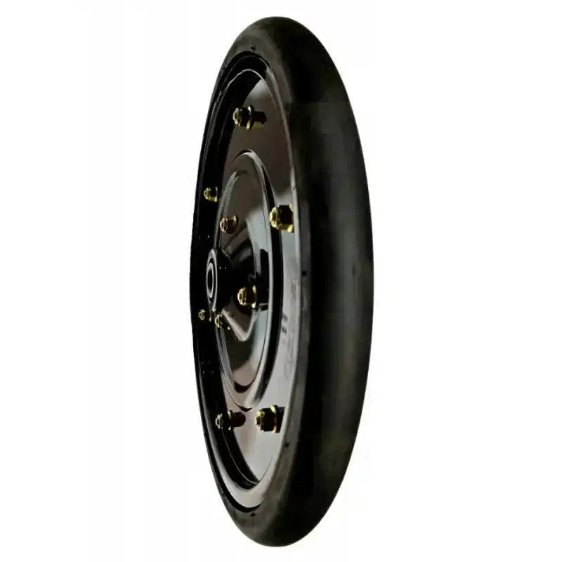 Dekk 1x12 Smooth Crown Steel Wheel 40mm Met