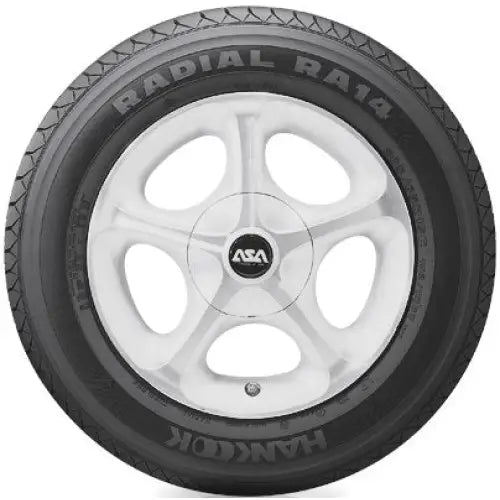 Sommerdekk Hankook Radial RA14 205/60R16 til varebil, sett forfra
