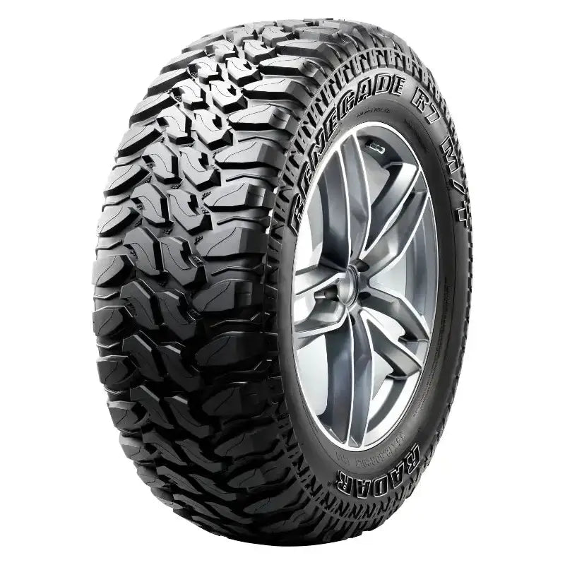 Dekk Radar Lt265/70r17 Renegade R7 Mt 121/118q 10pr Owl #e M + s Por Rzd0055