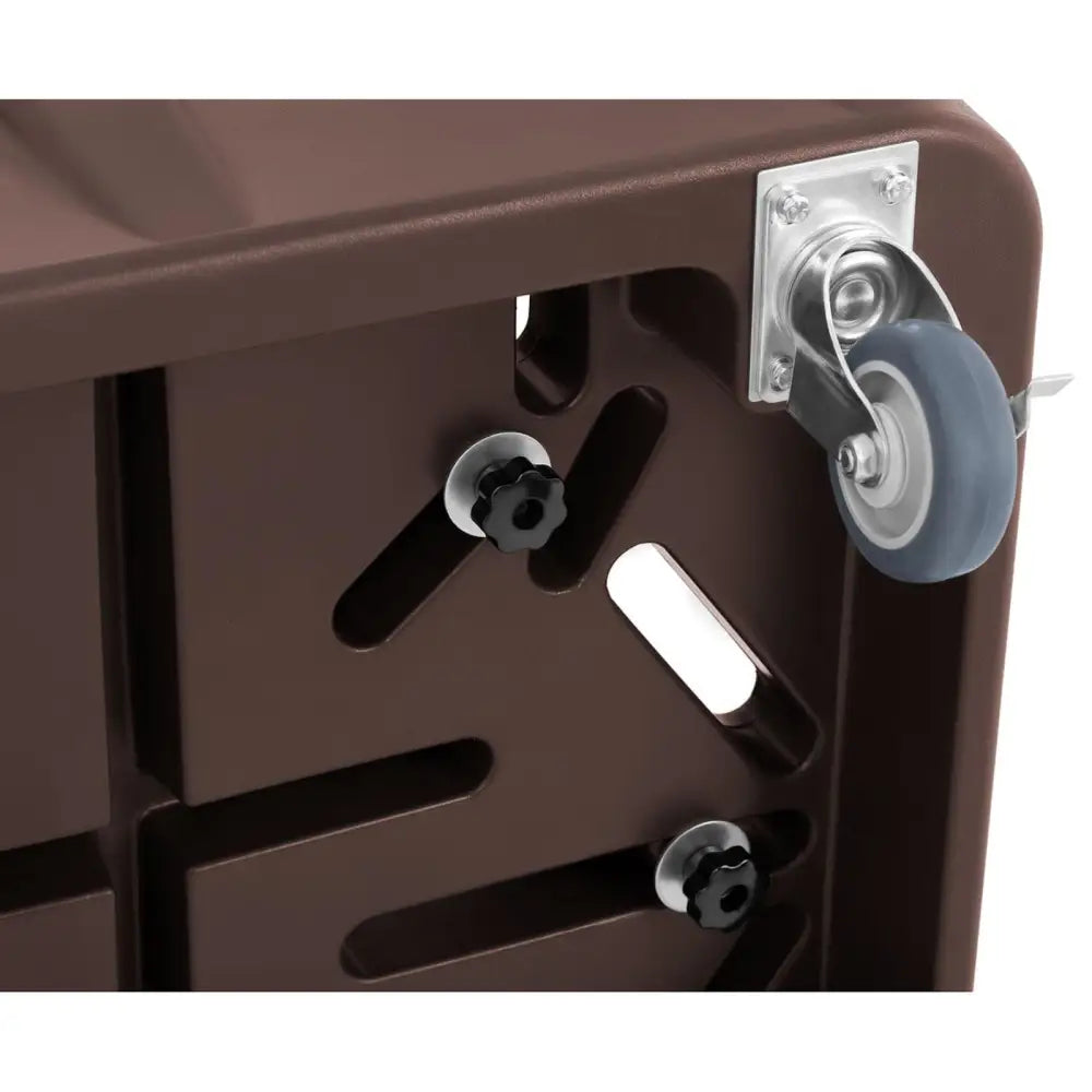 Dekker Transportvogn for Tallerkener med Deksel Opptil 300 Stk.