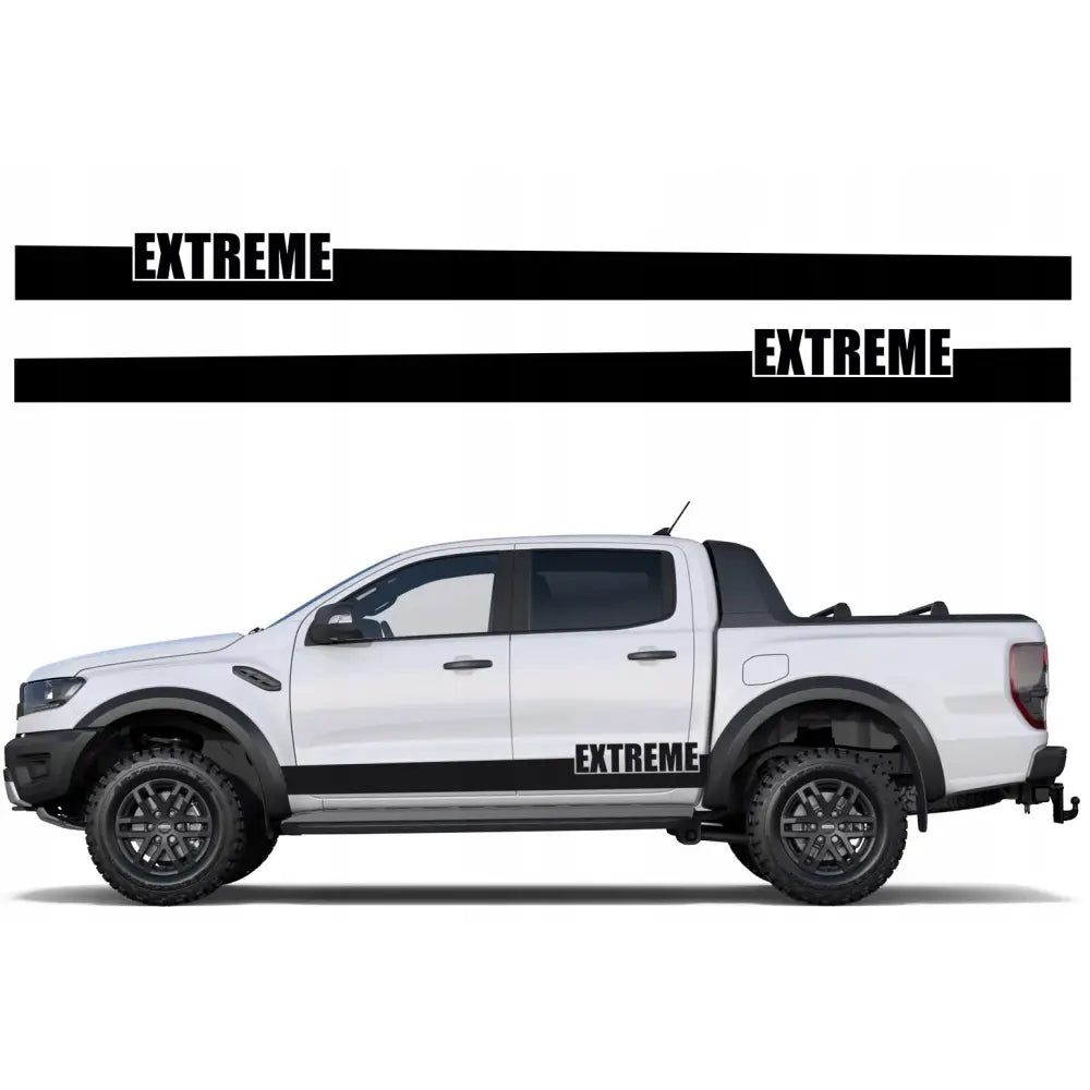 Dekorasjonsstripe Extreme 290x20cm Stor Sølvgrå