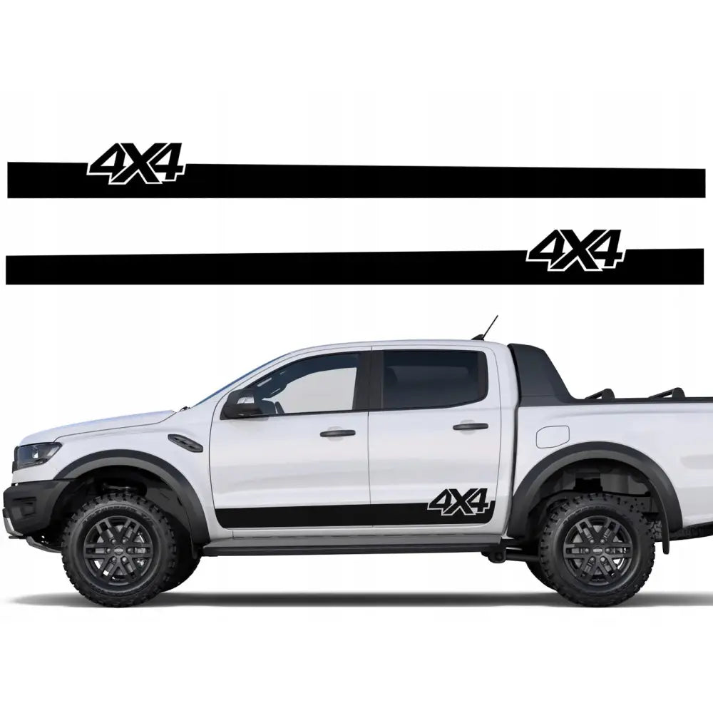Dekorklistremerke 4x4 Off Road 290x23cm Stor Mg