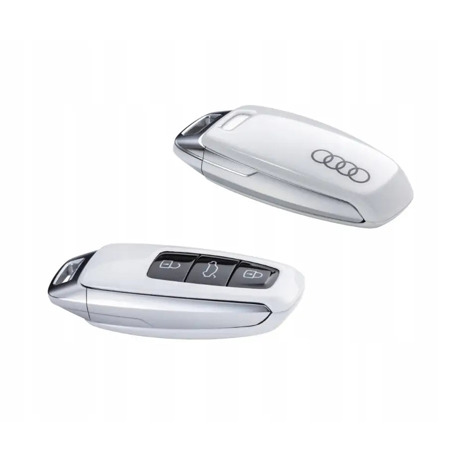 Deksel for Nøkkel med Ringer til Audi Hvit