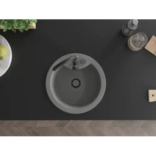 Diego Kjøkkenvask 1 Kum 488x480 Mm Grå 6512481000-71-b