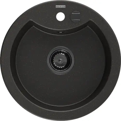 Diego Kjøkkenvask 1 Kum 488x480 Mm Svart/gull 6512481000-75-b