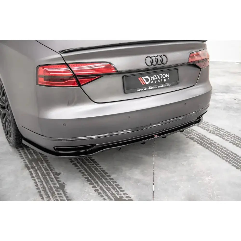 Diffuser A8 D4 Facelift vinklet bakparti