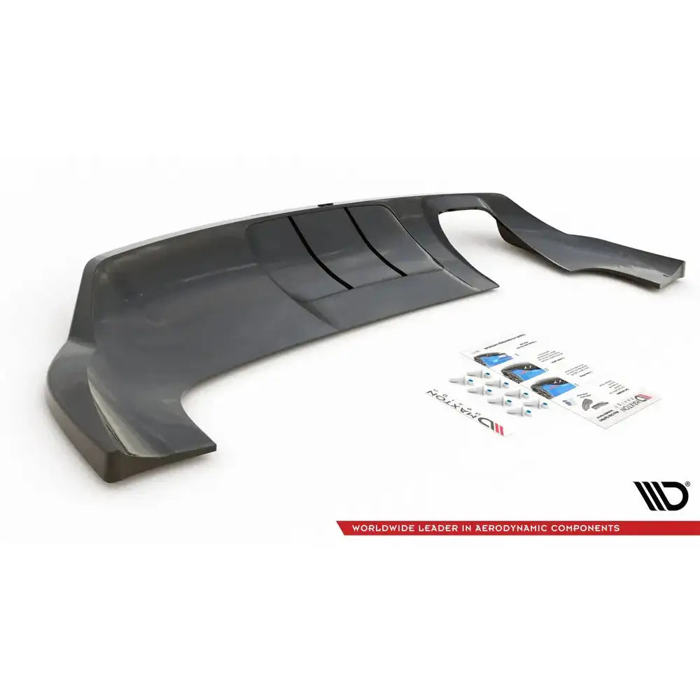 Diffuser Audi Q3 S-Line 8U Facelift 14-18 passform - perspektiv