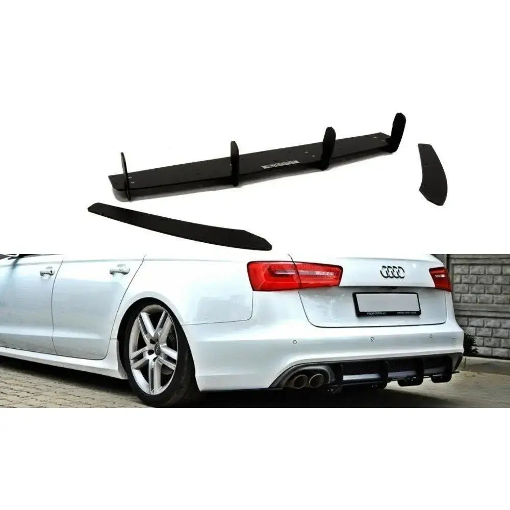 Diffuser bak Audi A6 C7 S-line Avant (2.0 Tdi)