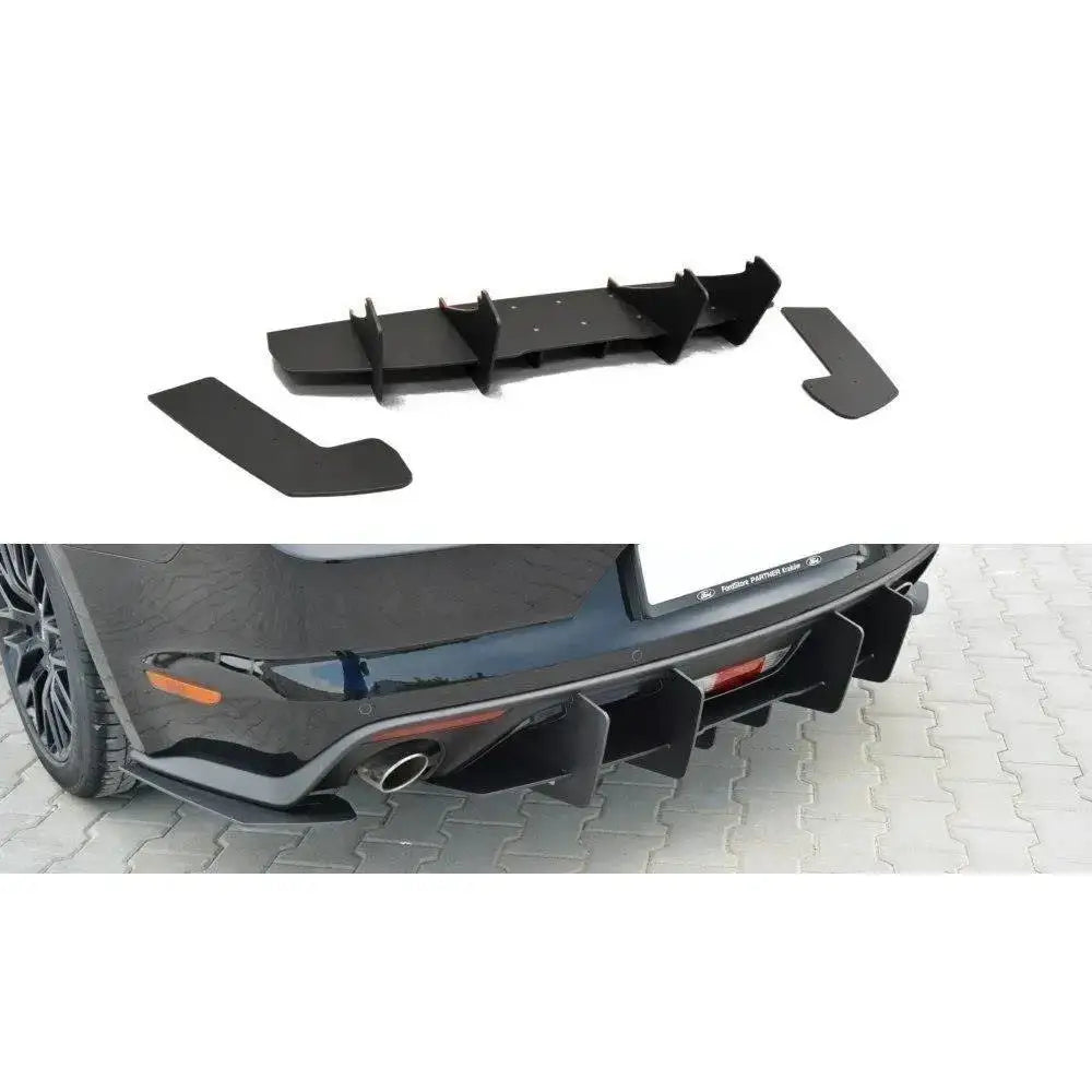 Diffuser bak Ford Mustang Mk6 Gt