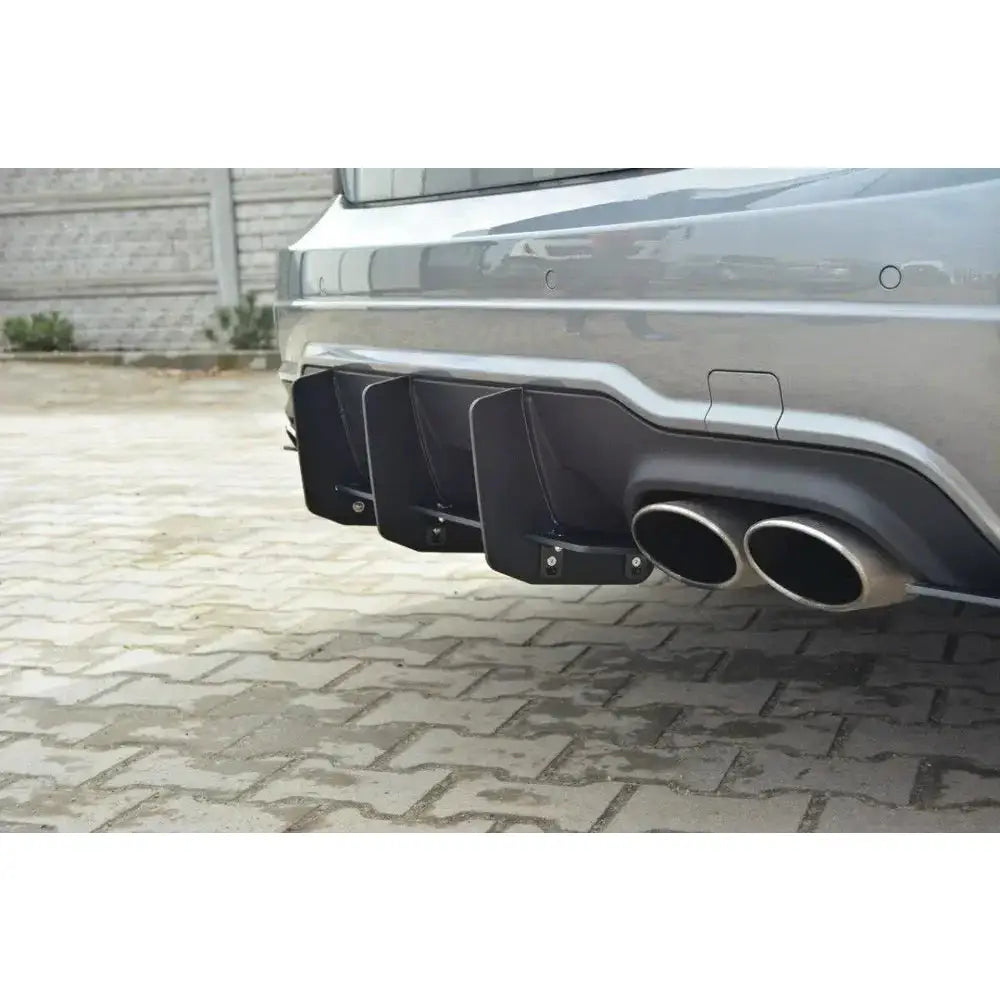 Diffuser bak Mercedes c W204 Amg-line (facelift)