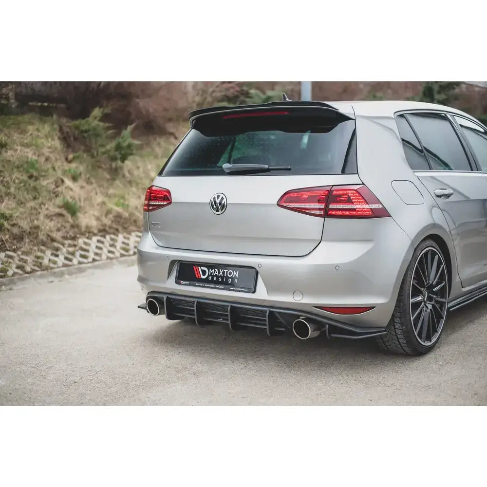 Diffuser bak Racing-kvalitet V.1 Vw Golf 7 Gti