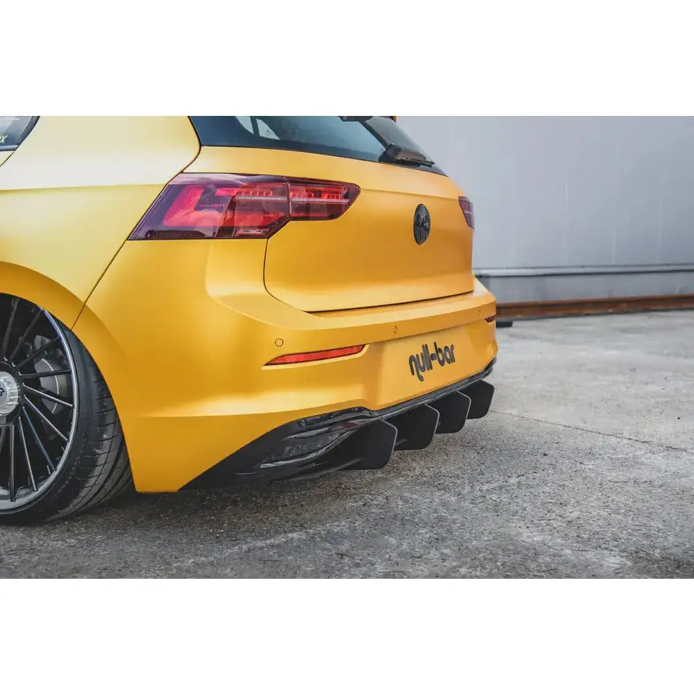Diffuser bak Racing-kvalitet V.2 Vw Golf 8