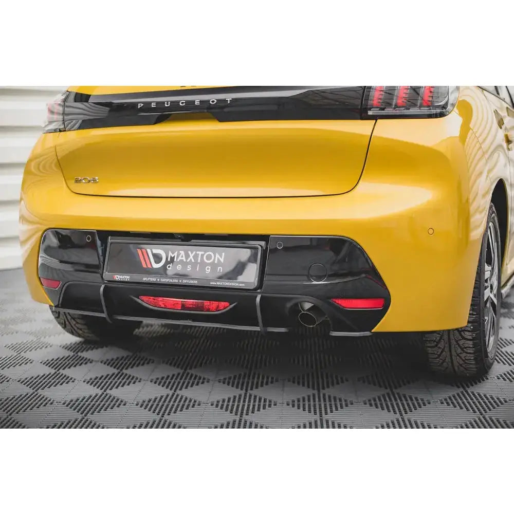 Diffuser bak Racing Peugeot 208 Mk2 19-