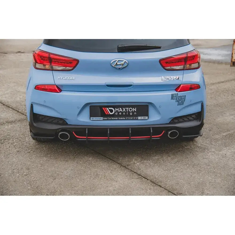 Diffuser bak Racing V.2 Hyundai I30 n Mk3 Hatchback