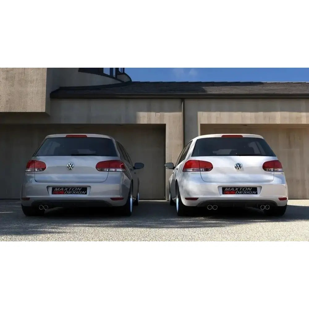 Diffuser bak Vw Golf vi With 2 Exhaust Hole