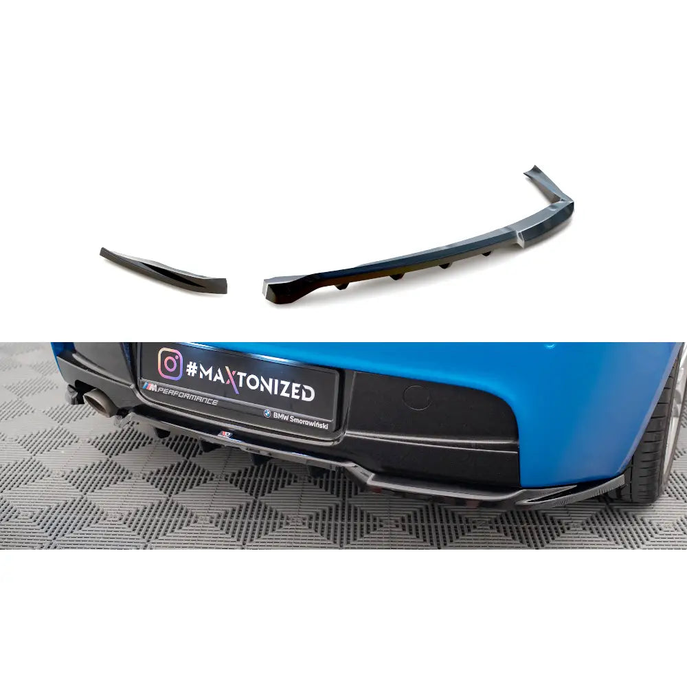 Diffuser Bmw 1 M-pack E87 Facelift