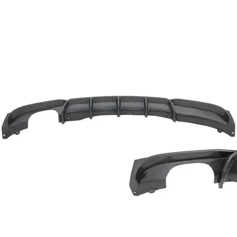 Diffuser Bmw 3 Series F30 F31 11-18 Carbon Look M-performance Design Left Outlet
