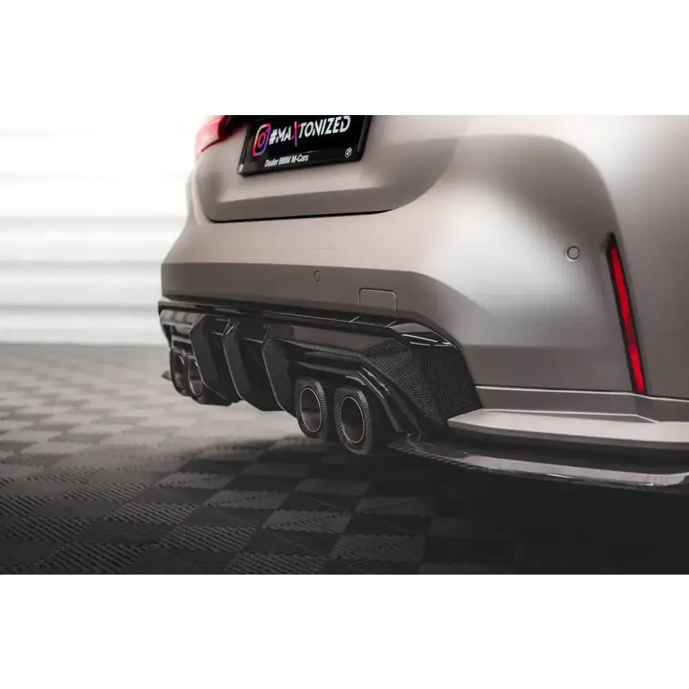 Diffuser Bmw M4 G82 / M3 G80 21- - Karbon