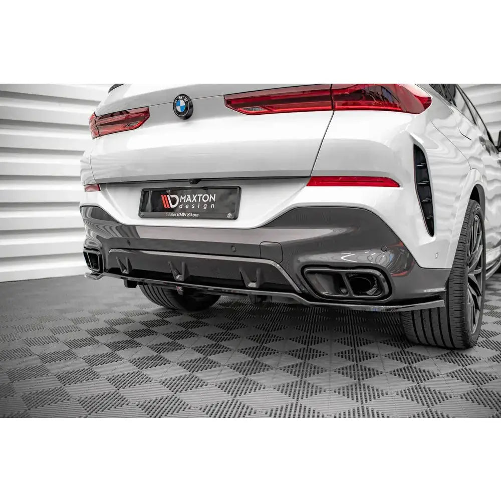Diffuser Bmw X6 M-Pack G06 19- nærbilde detaljer