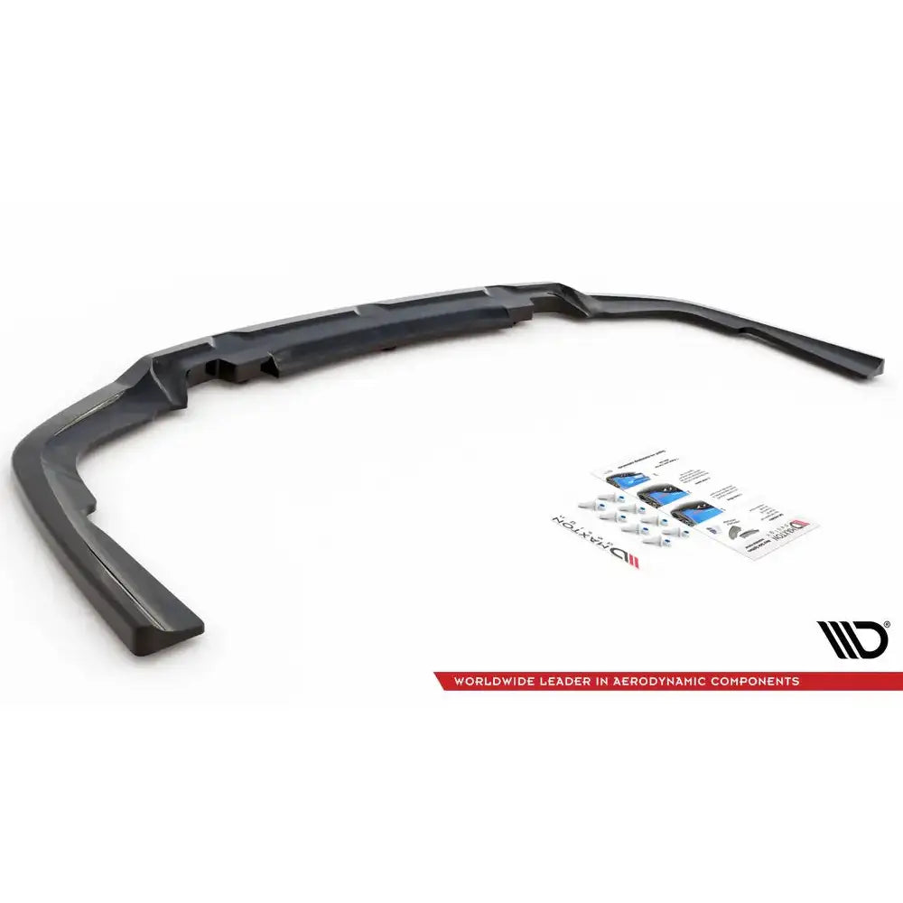 Diffuser Bmw X6 M-Pack G06 19- baksiden og festepunkter