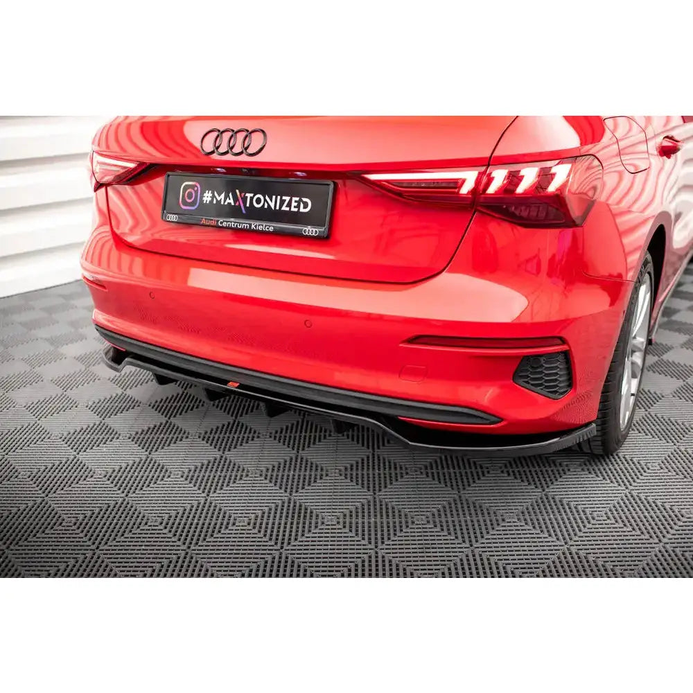 Diffuser (central Rear Splitter) - Audi A3 Sportback 8y 20-