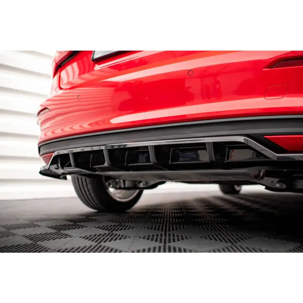 Diffuser (central Rear Splitter) - Audi A3 Sportback 8y 20-