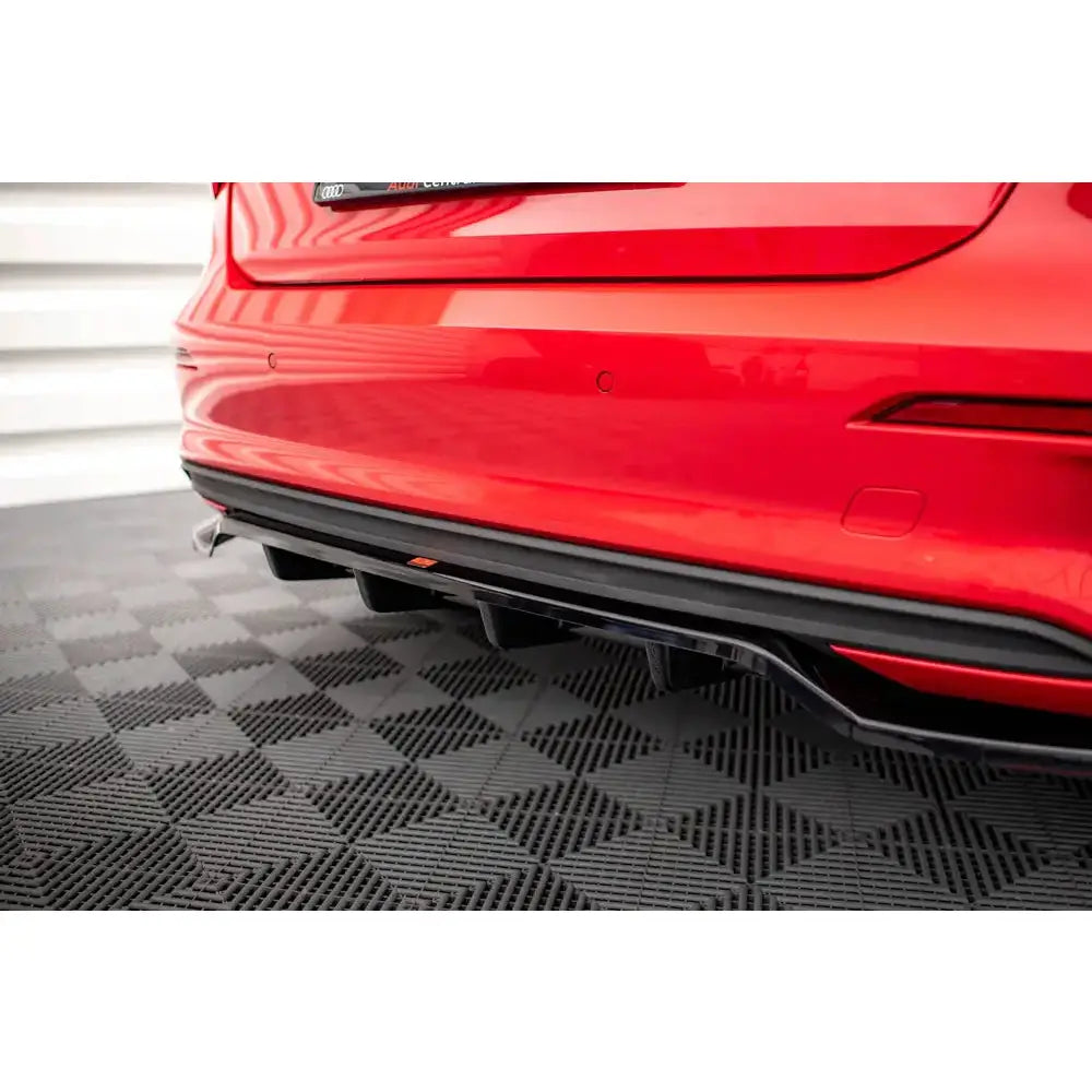 Diffuser (central Rear Splitter) - Audi A3 Sportback 8y 20-