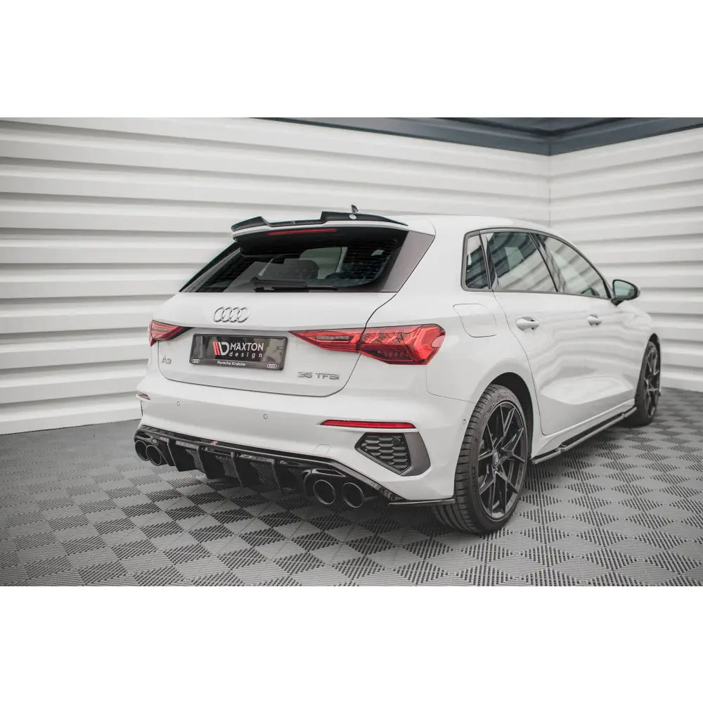Diffuser med Eksosattrapp Audi A3 S-line Sportback 8y